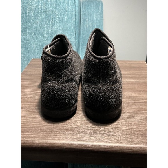 Cosyfeet Robbie Mens Slippers Gray Black Size 11 - Picture 12 of 14